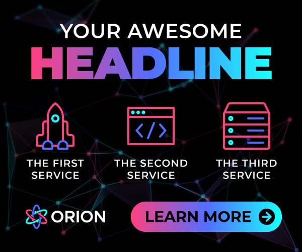 Orion - Multipurpose HTML5 Banner Ad Templates (GWD, jQuery)