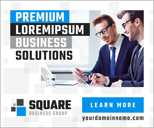 Square - Multipurpose Banner Ads
