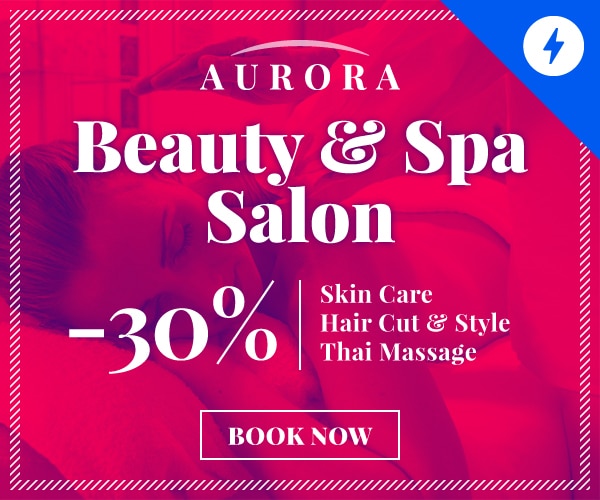 Aurora - Beauty & Spa Animated AMP HTML Banner Ad Templates