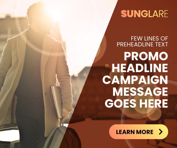 SunGlare - Multipurpose Animated HTML5 Banners With Interactive Lens Flare Effect (GWD)